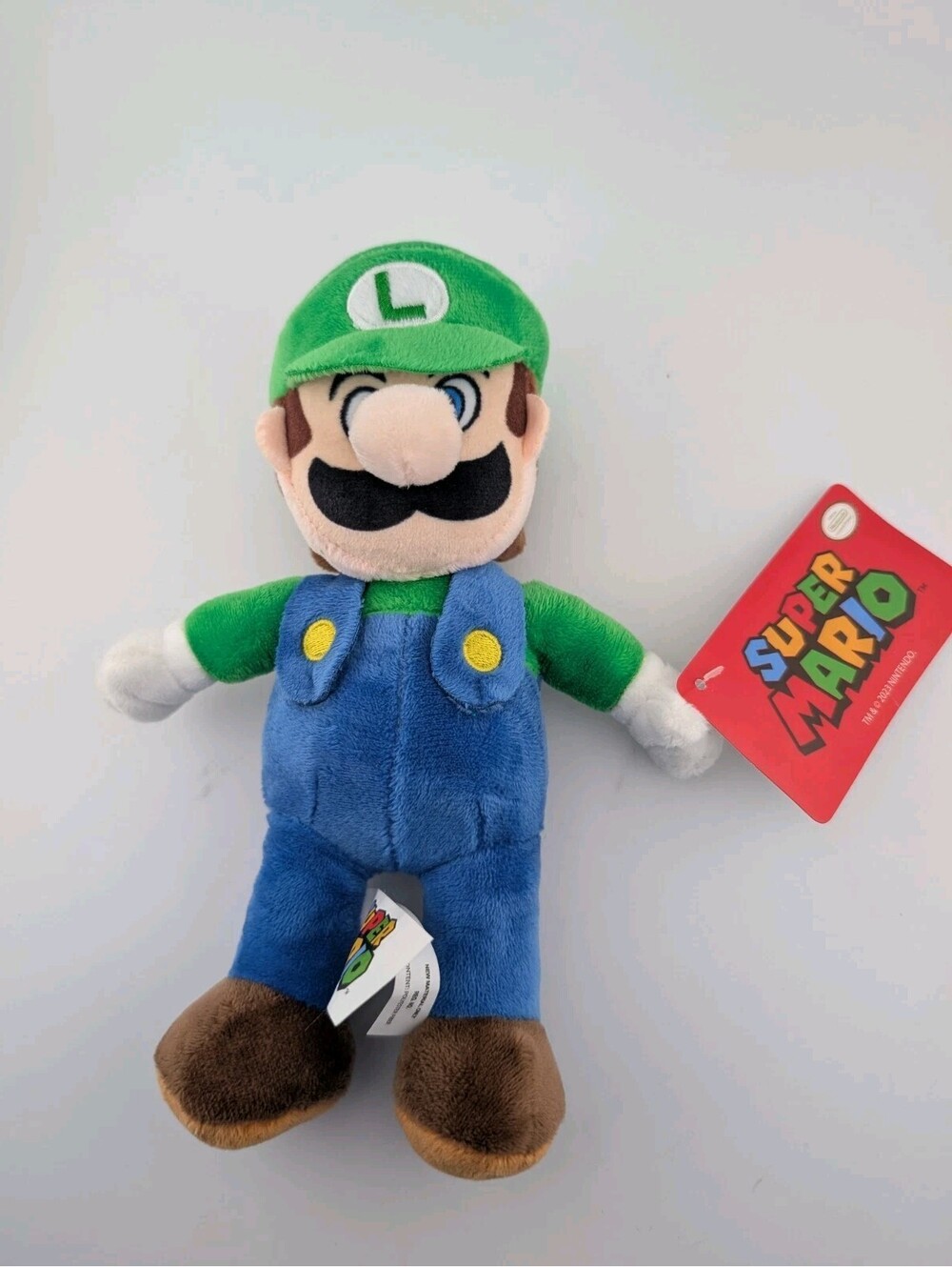 Luigi Plush Super Mario Bros Good Stuff Stuffed Animal 8" Nwt